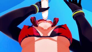 Yoko Littner Tengen Toppa Gurren Lagann 3D HENTAI 1/4