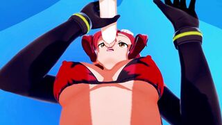 Yoko Littner Tengen Toppa Gurren Lagann 3D HENTAI 1/4