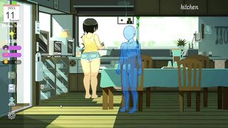 HentaiGame | the Summer | #10 Veranda and Kitchen