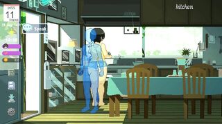 HentaiGame | the Summer | #10 Veranda and Kitchen