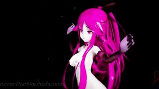 MMD R18 Nude Pink Yamakaze Shake it 105