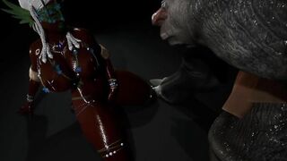 A Dark Babe Jerks off a Dick with her Hips - Wild Life [adeptus Steve]