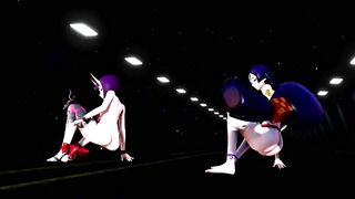 Mmd Fate Grand Order Minamoto no Raikou Shuten Douji 3d Hentai Shuten to Raikou Yukemuri Daisakusen