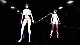 Mmd Fate Grand Order Minamoto no Raikou Shuten Douji 3d Hentai Shuten to Raikou Yukemuri Daisakusen