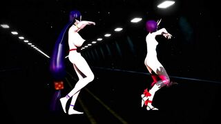 Mmd Fate Grand Order Minamoto no Raikou Shuten Douji 3d Hentai Shuten to Raikou Yukemuri Daisakusen