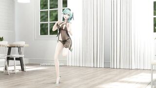 【R18-MMD-4K】Genshin Impact Eula 优菈 GFriend - Glass Bead