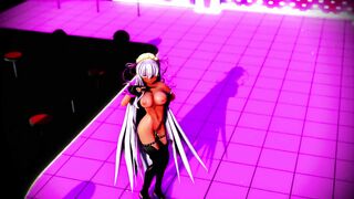 Mmd Ebony Bitch will Suck all Cock after her Erotic Dance 3d Hentai Fate Grand Order Bitch Fucker