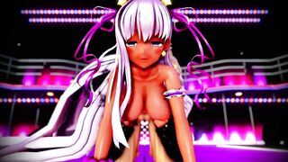 Mmd Ebony Bitch will Suck all Cock after her Erotic Dance 3d Hentai Fate Grand Order Bitch Fucker