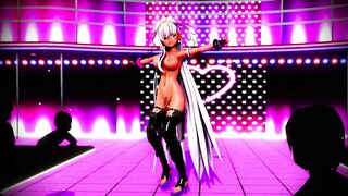 Mmd Ebony Bitch will Suck all Cock after her Erotic Dance 3d Hentai Fate Grand Order Bitch Fucker