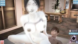 [3d Porn] Fucking a WII Fit Trainer (Big Boobs)