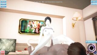 [3d Porn] Fucking a WII Fit Trainer (Big Boobs)