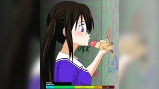 Glory Hole Hentai RPG BY Kajio Part 1 - Sucking some Dicks for Money