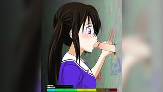 Glory Hole Hentai RPG BY Kajio Part 1 - Sucking some Dicks for Money