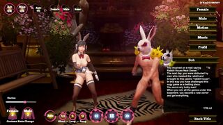 Rabbit Burn Dancing