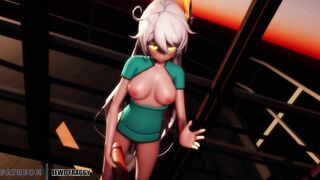 Honkai Impact - God Kiana Hand Pleasure [UNCENSORED 4K HENTAI]