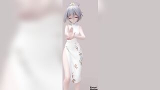 【R18-MMD-4K】Forgetskyrim - Lou TIan Yi 洛天依 神谕法则