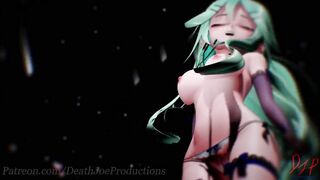 MMD R18+ Yamakaze Peek a Boo 60fps