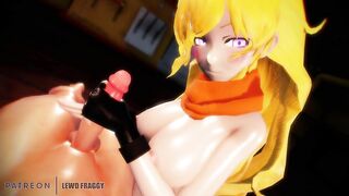 RWBY - Yang best Handjob ever