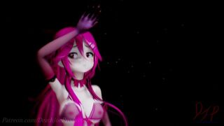 MMD R18 Nude Pink Yamakaze ( Good Night Kiss ) 119