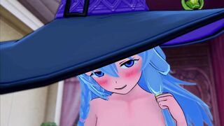 Elaina Explores her Body! (3d Hentai) (wandering Witch)