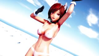 [MMD]Girls-Suntan Girl[by Alita_99G]