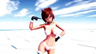 [MMD]Girls-Suntan Girl[by Alita_99G]